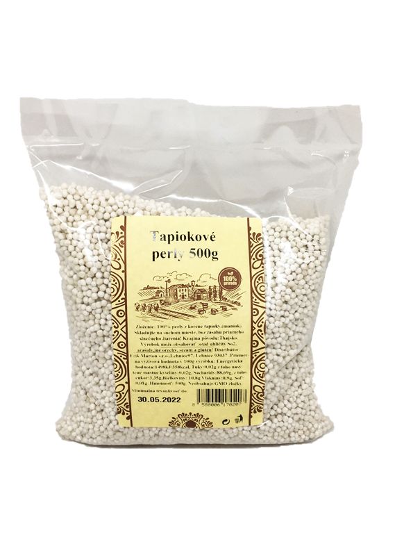 E-shop Najtelo tapiokové perly 500g