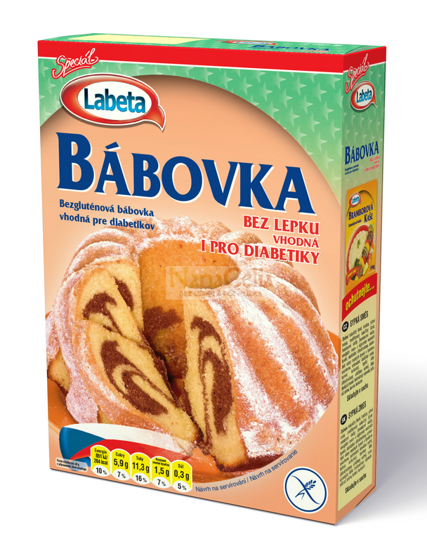 E-shop Labeta Zmes na bezlepkovú bábovku 400g