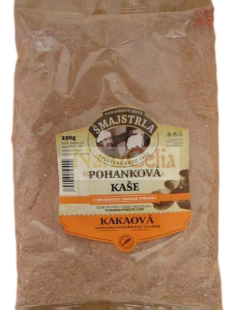 E-shop Šmajstrla Kaša pohánková kakaová instantná 250g
