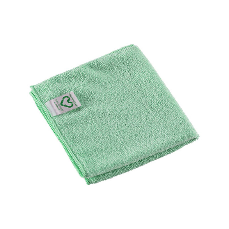 E-shop Vileda MicroTuff Plus tkaná utierka z mikrovlákna zelená 38 x 38 cm – 5ks