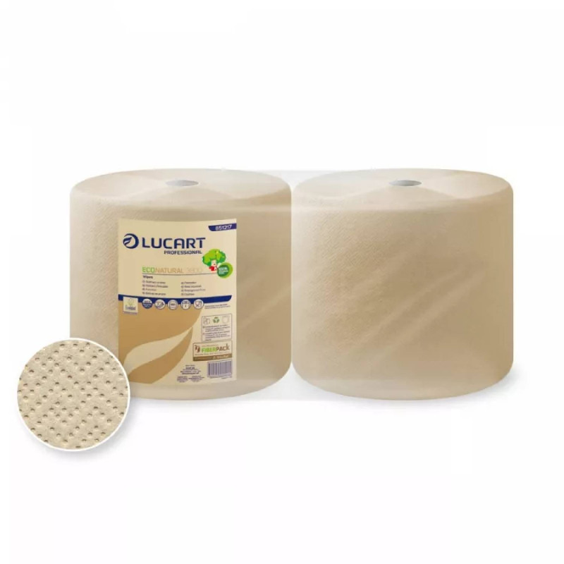 E-shop Priemyselná utierka LUCART ECO STRONG NATURAL 3800 – 2 ks