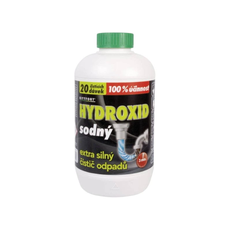 E-shop KITTFORT Hydroxid sodný 1kg