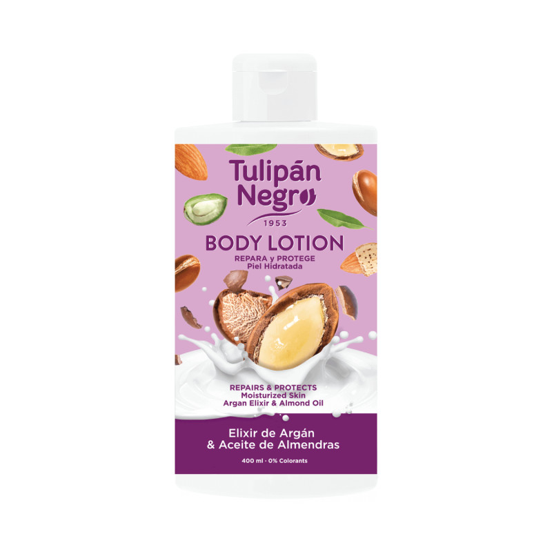 E-shop Tulipán Negro telové mlieko Argán 400ml