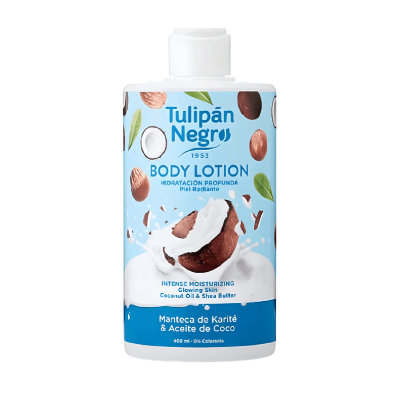 E-shop Tulipán Negro telové mlieko Manteca de Karité de Coco 400ml