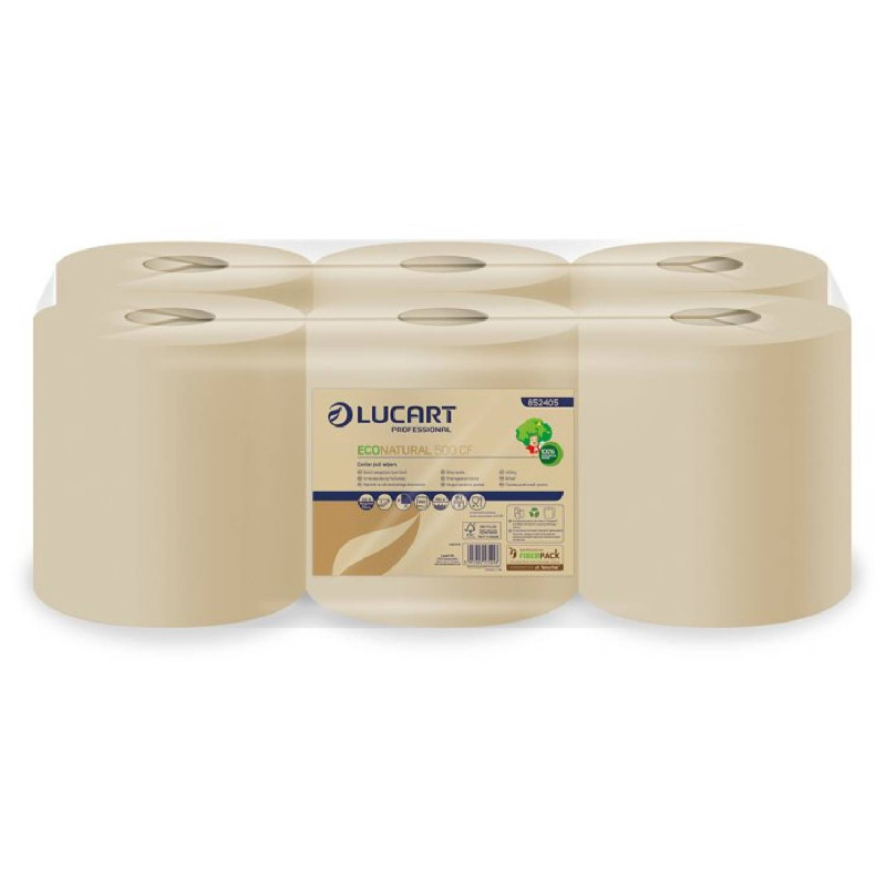 E-shop Univerzálna utierka LUCART ECO NATURAL 500 CF – 6 ks
