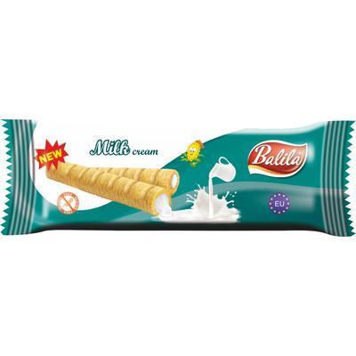 E-shop Balila kukuričné trubičky s mliečnym krémom 18 g