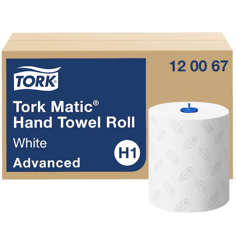 E-shop Tork Matic® jemné papierové utierky na ruky H1 2-vr, 150 m biela (6ks)