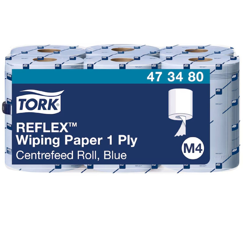 E-shop Tork Reflex™ papierové utierky modré M4 so stredovým odvíjaním 1-vr, 270 m (6ks)