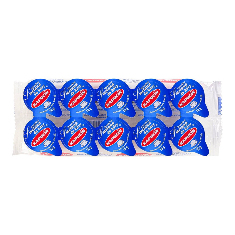 E-shop Kapucín trvanlivá smotana do kávy 10 x 10g