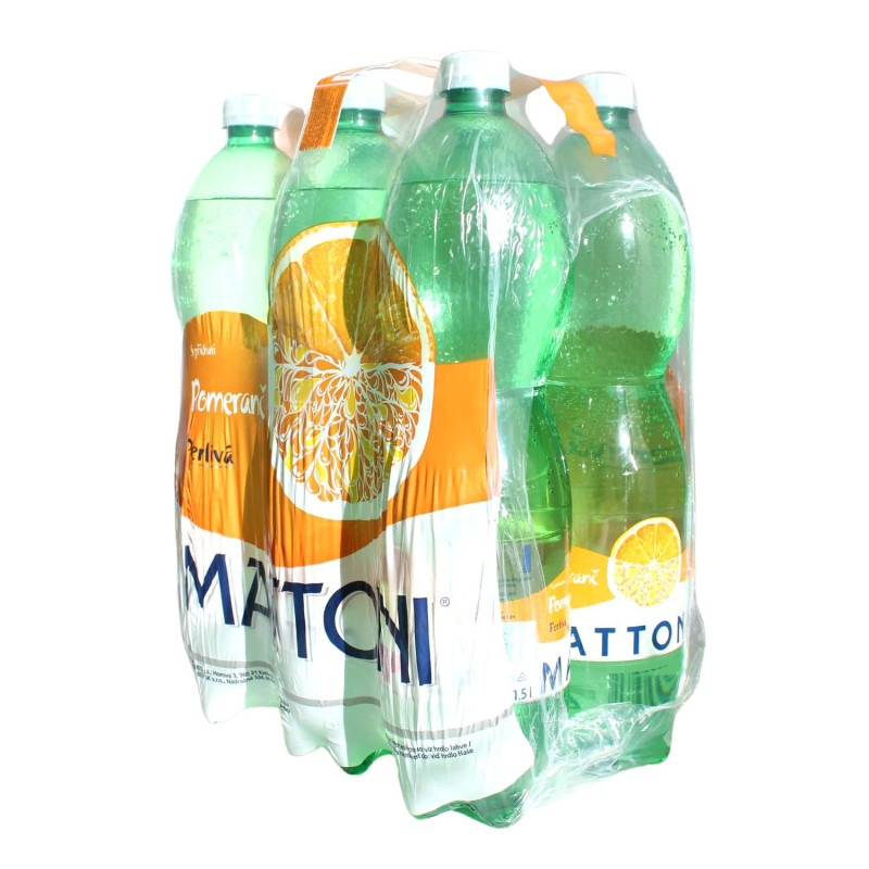 E-shop Mattoni minerálna voda pomaranč 6 x 1,5 l