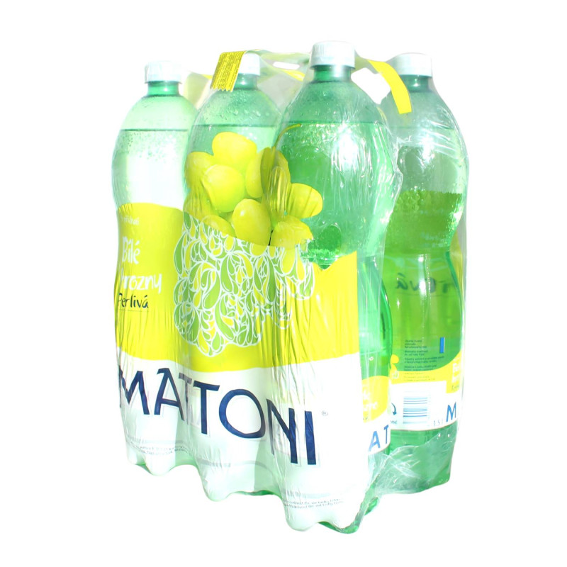 E-shop Mattoni minerálna voda biele hrozno 6 x 1,5 l