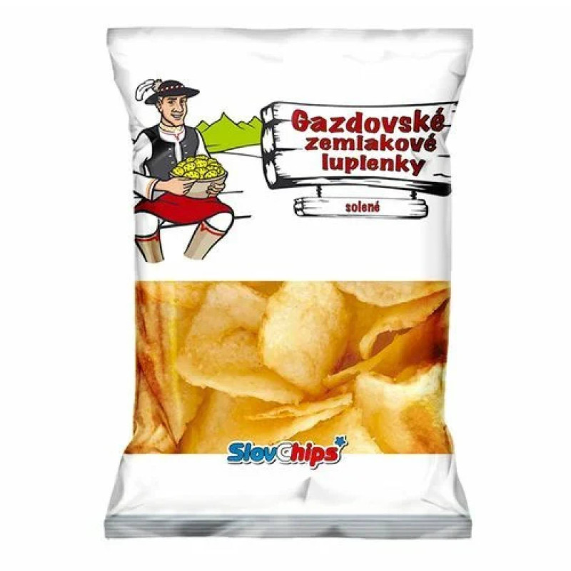 E-shop Gazdovské zemiakové lupienky solené 70g