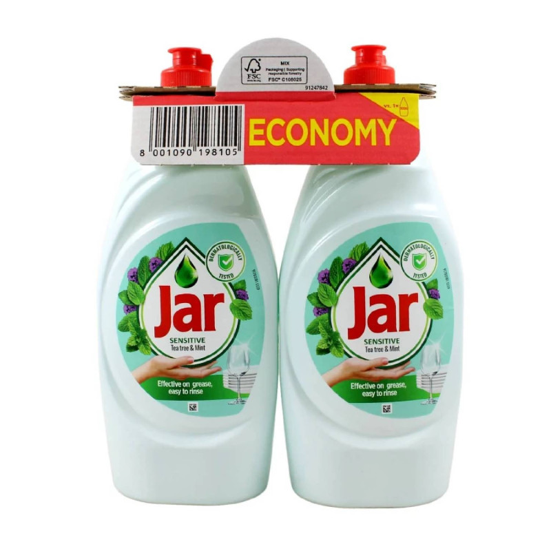 E-shop Jar SENSITIVE Tea tree Mint 2x900ml