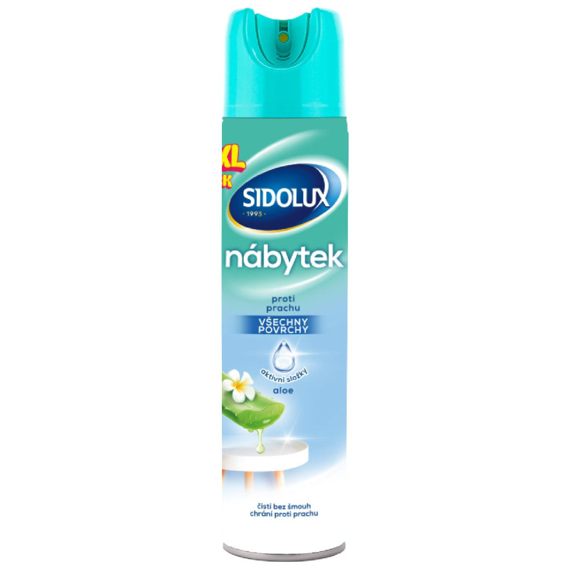 E-shop SIDOLUX na nábytok – sprej s aloe vôňou 350ml