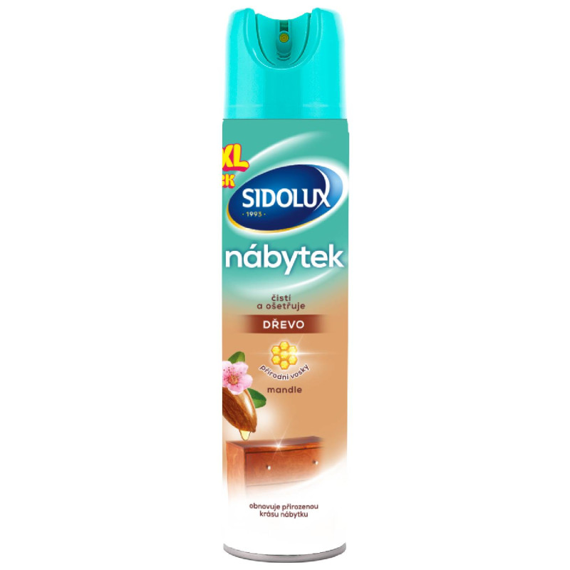 E-shop SIDOLUX na nábytok – sprej s mandľovou vôňou 350ml