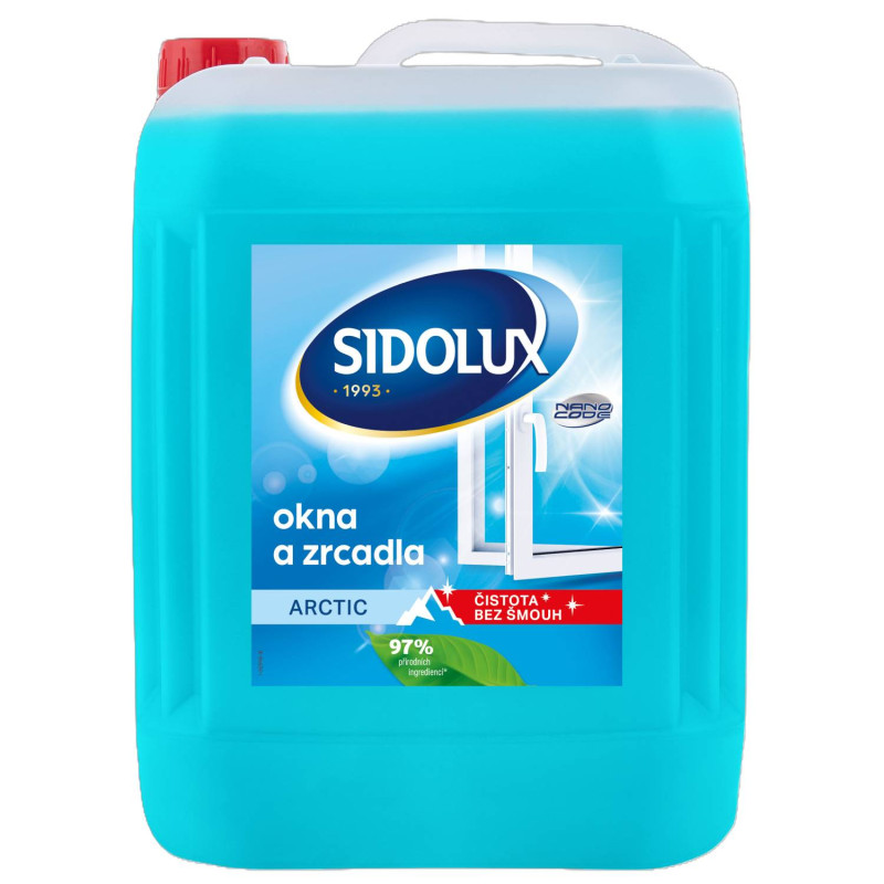 E-shop SIDOLUX na okná a zrkadlá s NANO technológiou Arctic - 5L