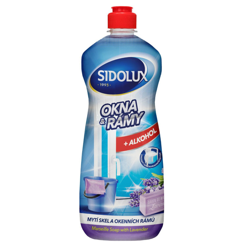 E-shop SIDOLUX na okná a rámy Marseillské mydlo s levanduľou - 1000ml