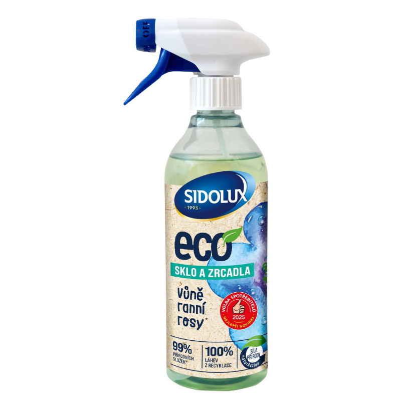 E-shop SIDOLUX ECO na okná a zrkadlá 500ml