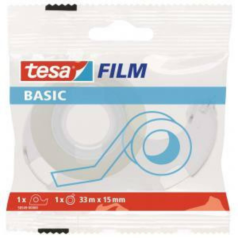 E-shop Lepiaca páska TESA basic 15 mm x 33 m s odvíjačom