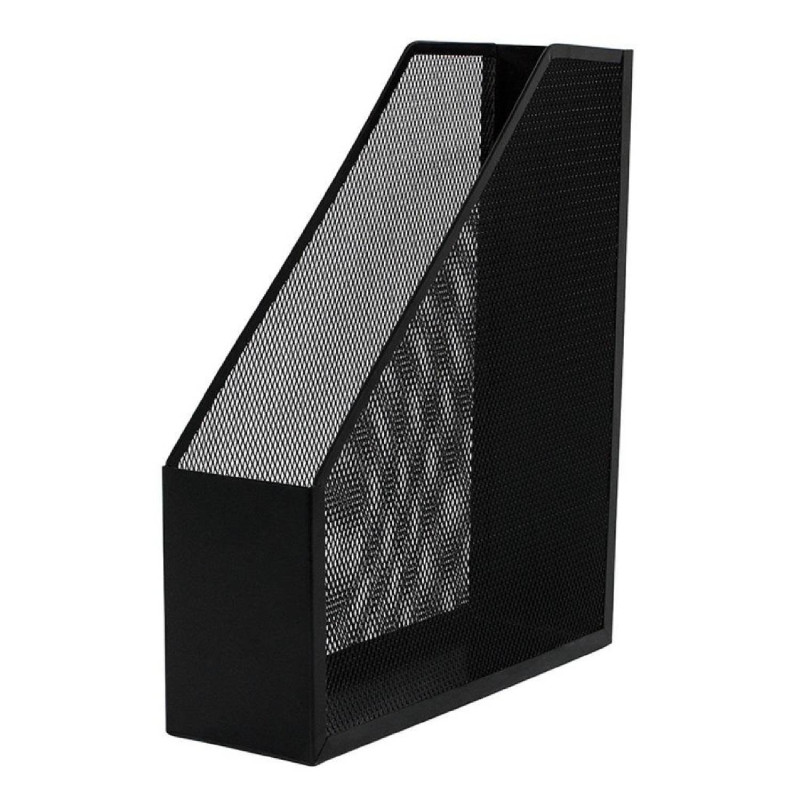 E-shop Drôtený stojan na dokumenty 79x293x250 mm čierny