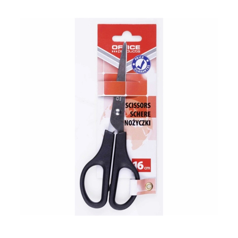 E-shop Nožnice Office Products 16 cm čierne