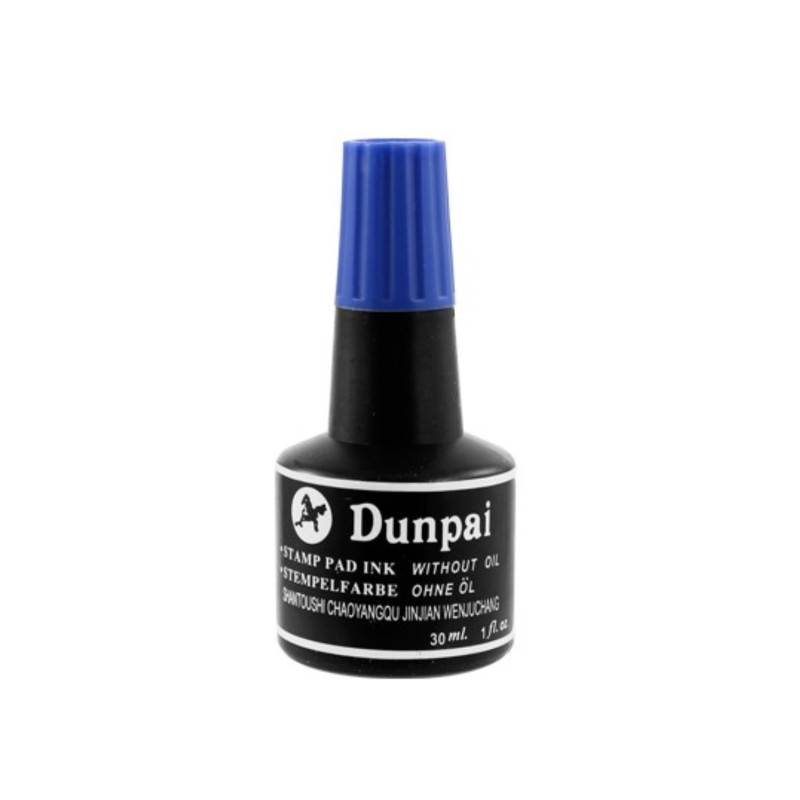 E-shop Pečiatková farba 30 ml - modrá