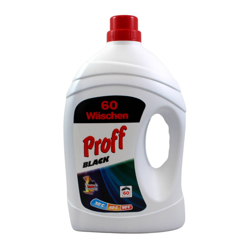 E-shop PROFF prací gel na pranie Black 3L - 60 PD