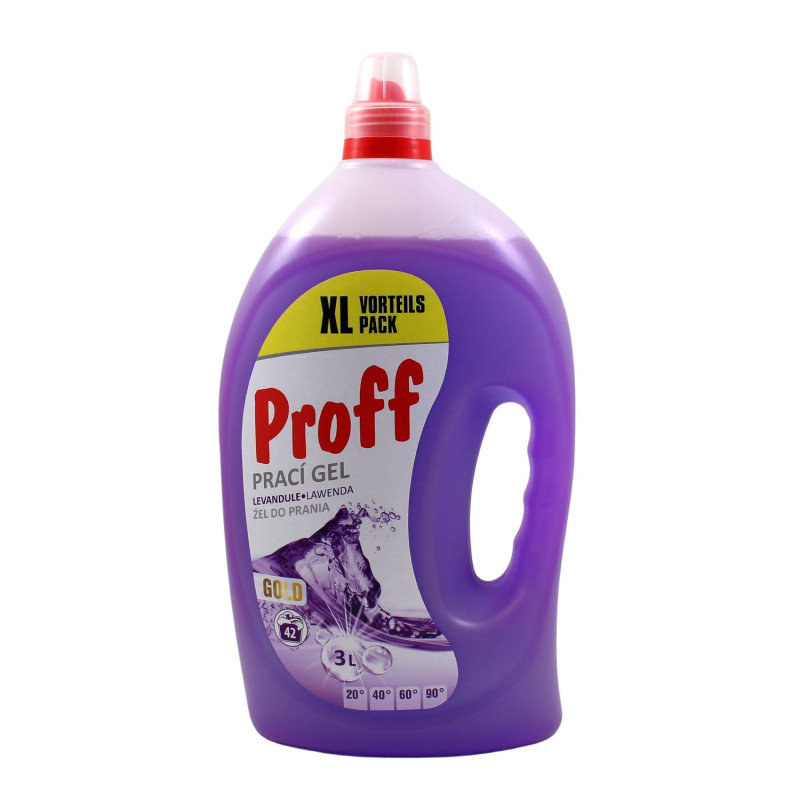 E-shop PROFF prací gel na pranie Levanduľa 3L - 42 PD