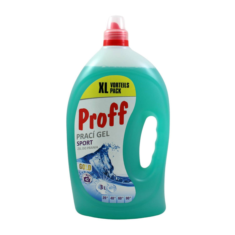 E-shop PROFF prací gel na pranie SPORT 3L - 42 PD