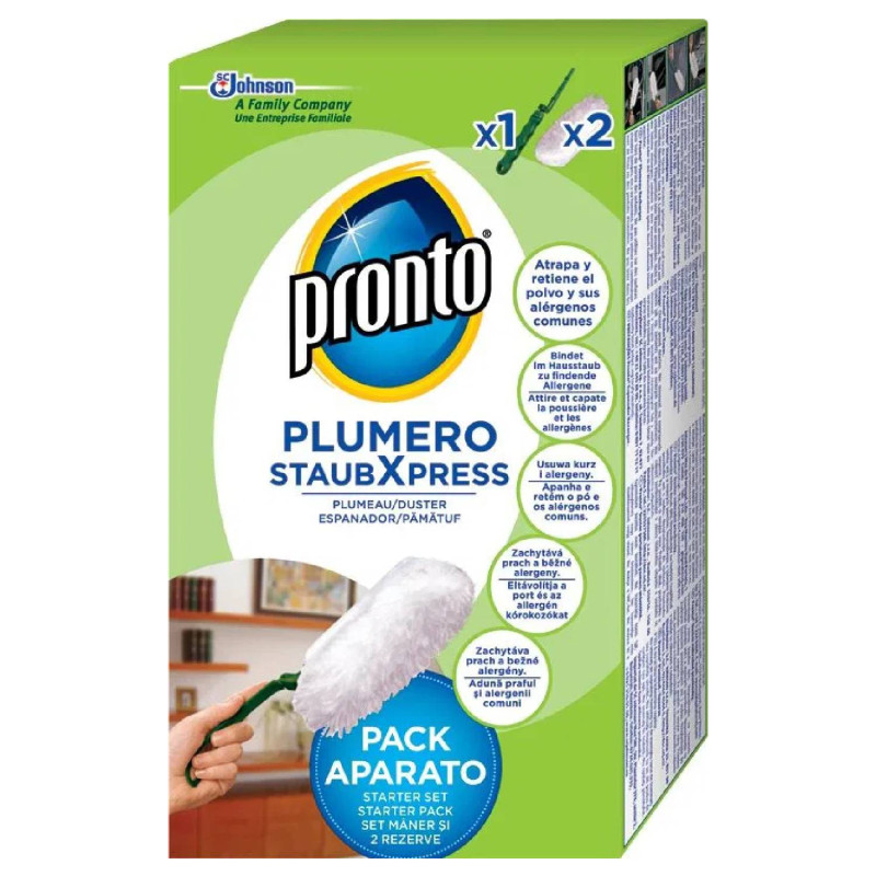 E-shop PRONTO Duster prachovka 1rukoväť + 2násady set