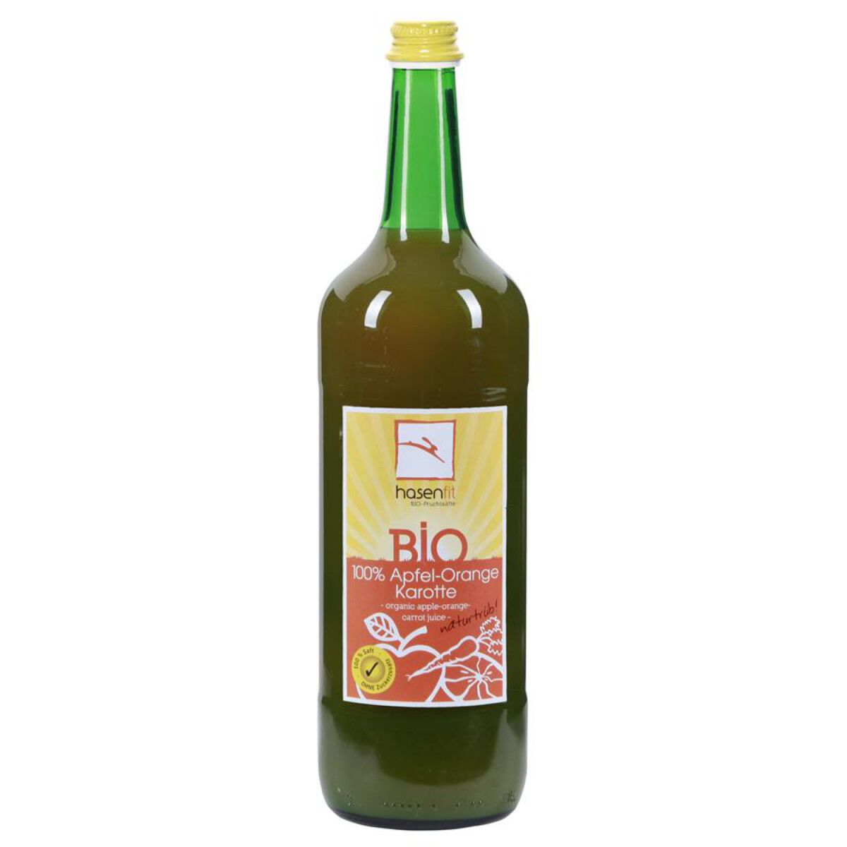 E-shop Hasenfit bio jablkovo pomarančovo mrkvová šťava 1000 ml