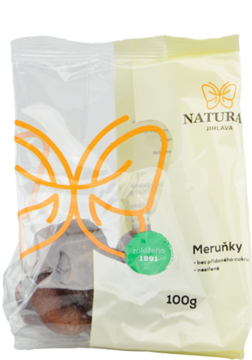 E-shop Natural Jihlava Marhule sušené 100g