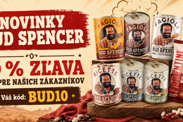 Bud Spencer novinky teraz zľavou na Martons! 👊